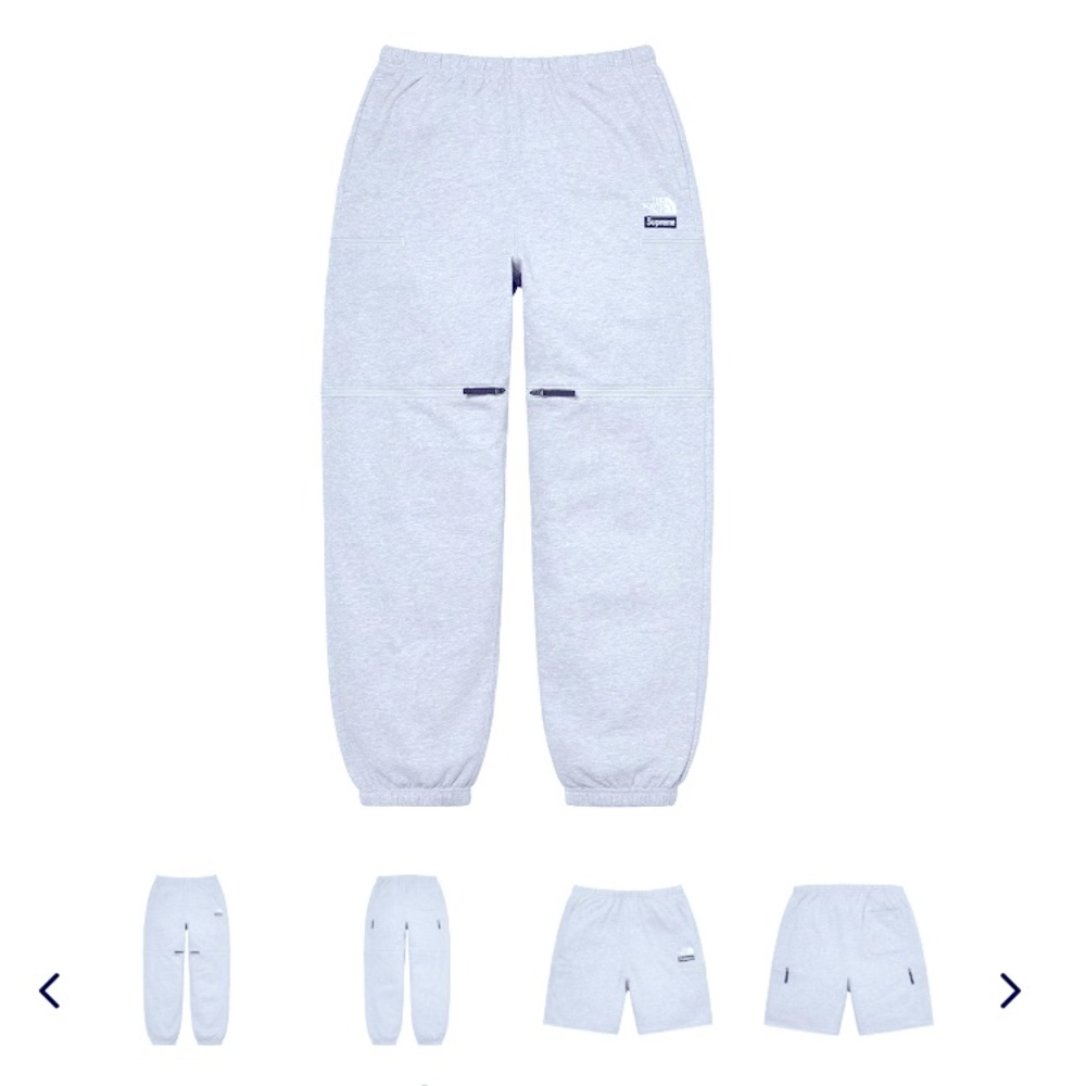 North face X Supreme Convertible Sweats